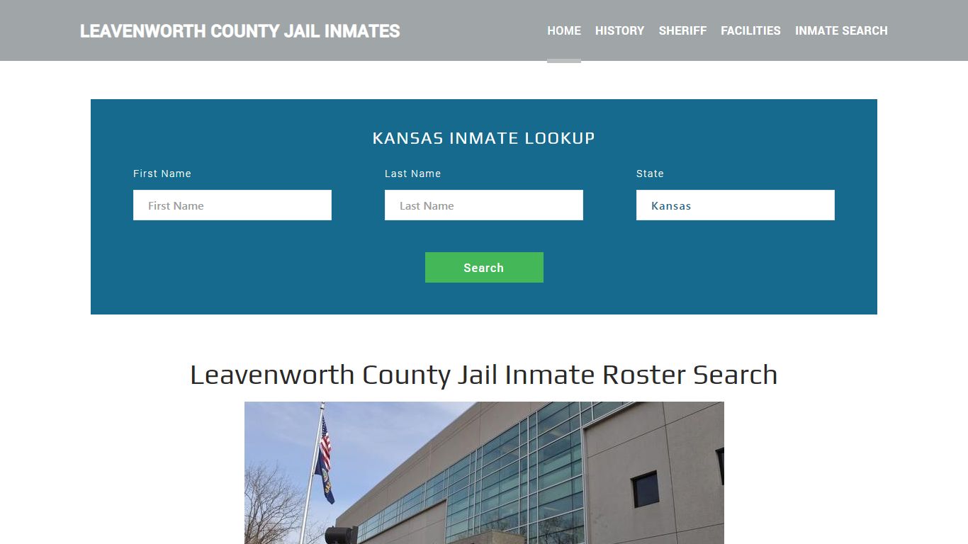 Leavenworth County Jail Inmate Roster Lookup, Leavenworth, KS